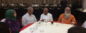 Bangladeshi Mariners at a gathering in Singapore