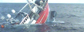 Watch: Dramatic Rescue Of Five Crew From A Sinking Trawler