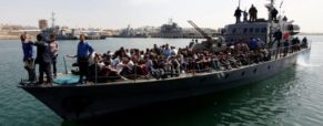 Libyan Coastguard in Altercation with NGO Ship
