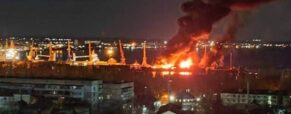 Russia and Ukraine Strikes Hit Key Grain Sea Export Ports