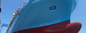 Maersk converts first large box ship to dual-fuel methanol