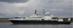 UK tracks Russian spy ship amid cable concerns