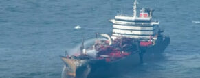 Crewmembers From Stena Tanker Recount Moment of Boxship Impact