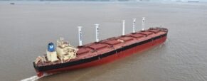 Anemoi Fits Out a Valemax Bulker With Five Rotor Sails