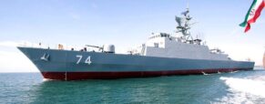 Repaired Sahand Destroyer, Floating Base Join Iranian Navy