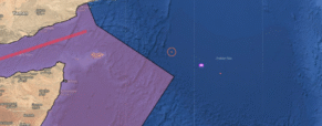 Possible pirate action group reported east of Somalia