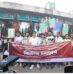 নিউমুরিং টার্মিনাল বিদেশিদের কাছে ইজারা দেওয়ার সিদ্ধান্তের প্রতিবাদে ঢাবিতে বিক্ষোভ