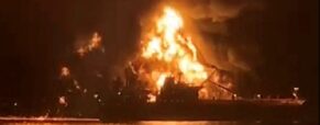 Tankers and Containership Hit Across Persian Gulf as Maritime Attacks Continue