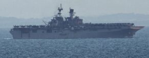 USS Tripoli Arrives In Middle East